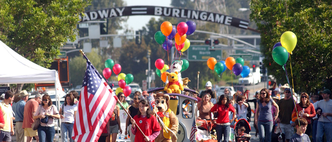 Burlingame parade