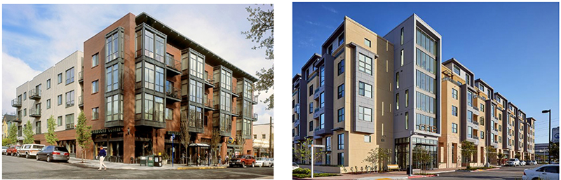 North Burlingame mixed use building examples